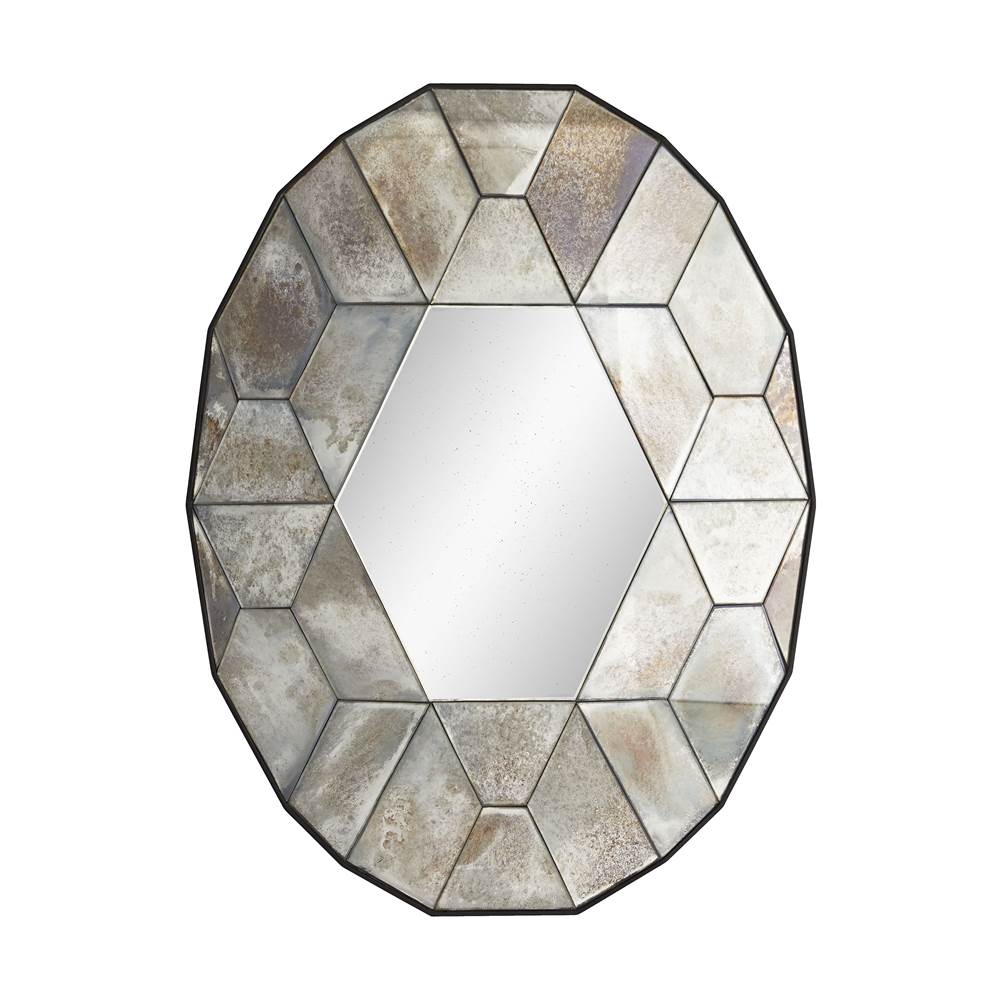 Arteriors Home Natural Iron/Antiqued Mirror/Plain Mirror
