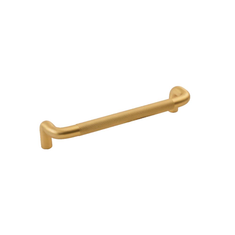 Belwith Keeler Verge Collection Pull 5-1/16 Inch (128mm) Center to Center Brushed Golden Brass Finish