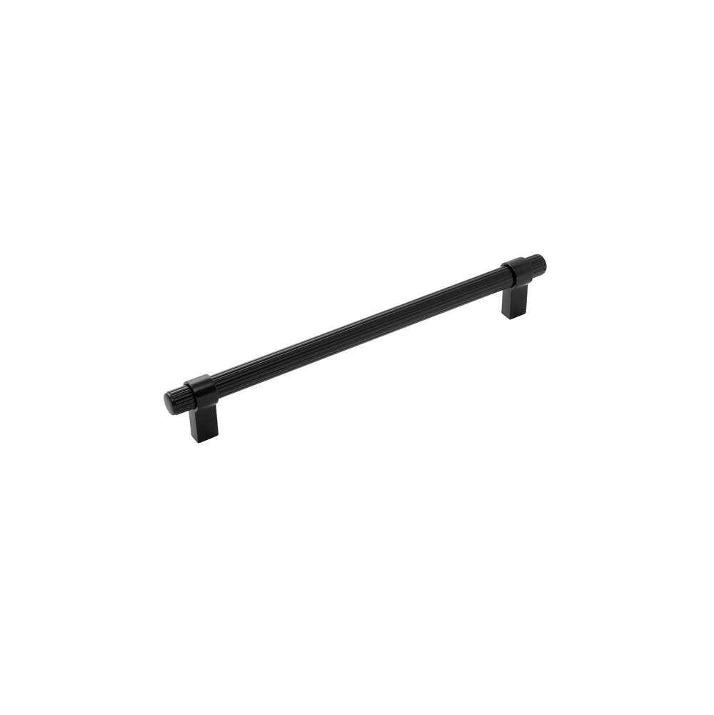 Belwith Keeler Sinclaire Collection Appliance Pull 12 Inch Center to Center Matte Black Finish