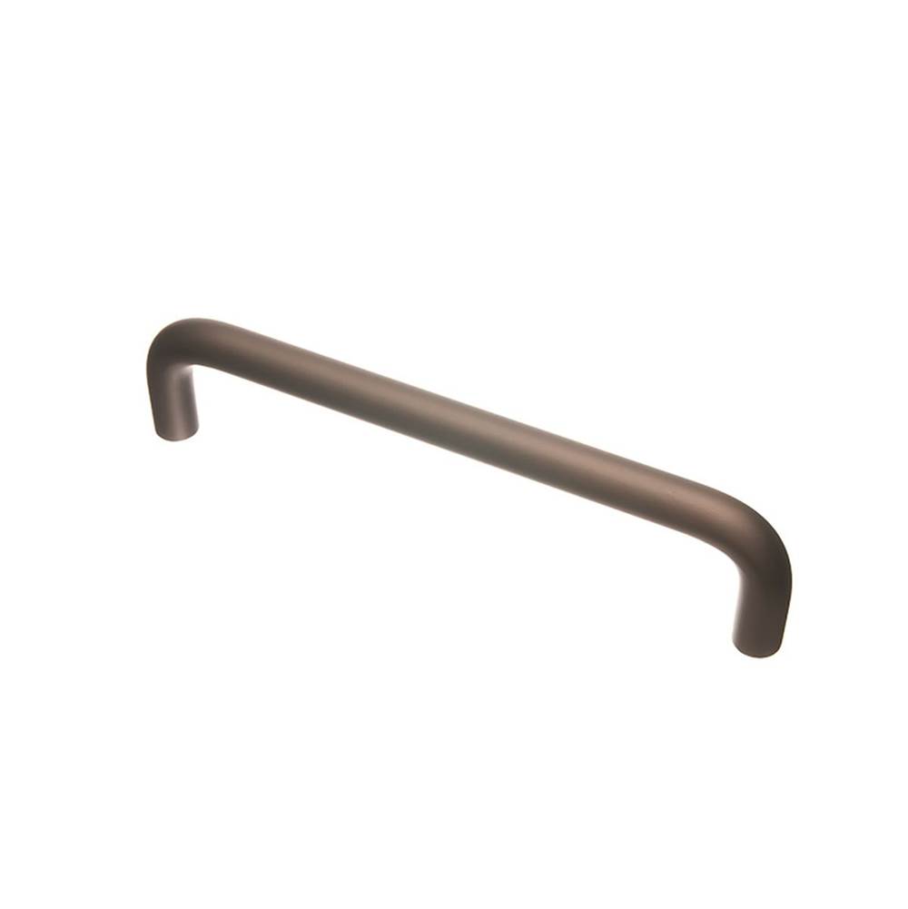 Colonial Bronze Cabinet, Appliance, Door and Shower Pull Hand Finished in Satin Chrome
