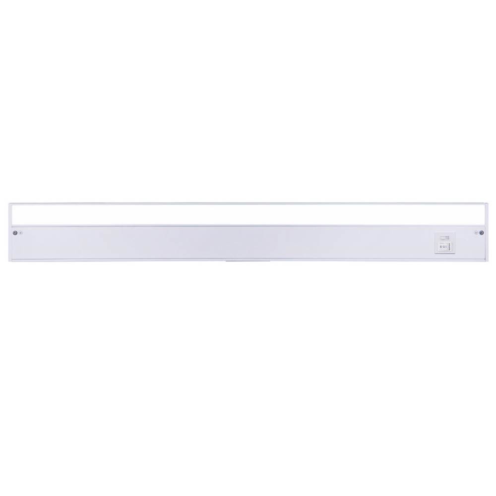 Craftmade Undercabinet 3-in-1 Color Temperature Adjustable 30'' LED Light Bar in White