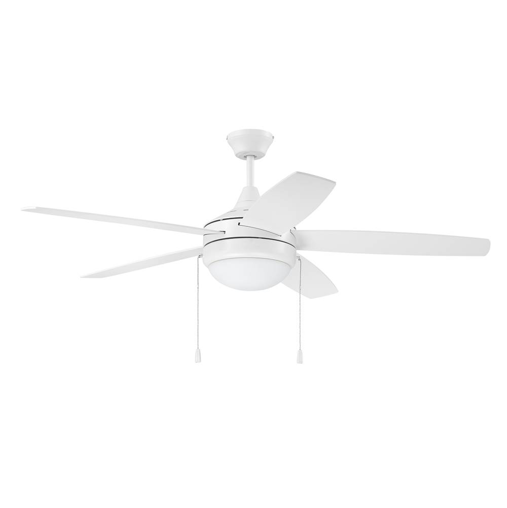 Craftmade 52'' Energy Star Ceiling Fan with 5 Blades and Light Kit