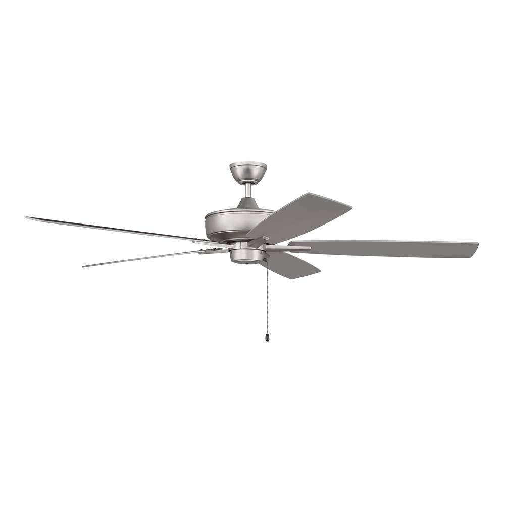 Craftmade 60'' Super Pro Fan with Blades in Brushed Satin Nickel