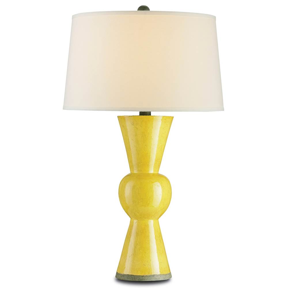 Currey And Company Upbeat Yellow Table Lamp