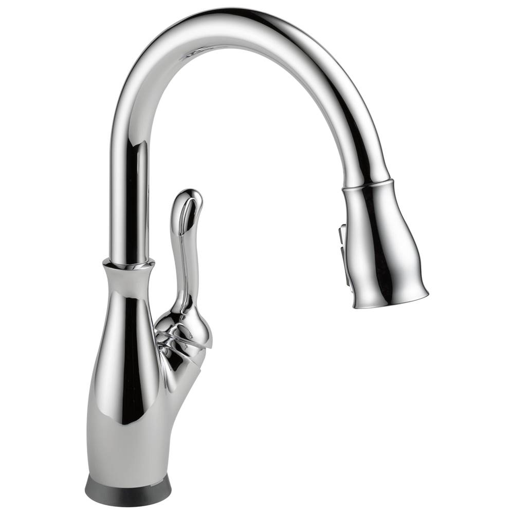 Delta Faucet Leland® Single Handle Pull-Down Kitchen Faucet with Touch<sub>2</sub>O® and ShieldSpray® Technologies