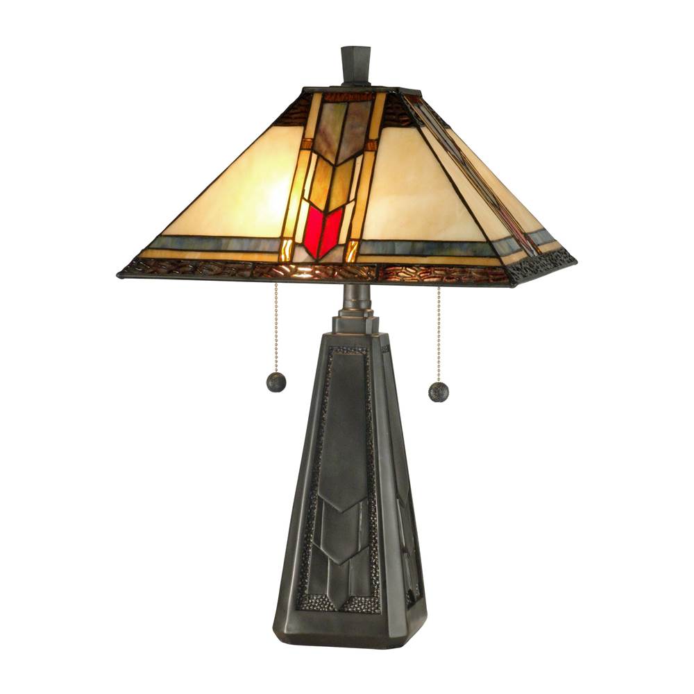 Dale Tiffany Mallinson Tiffany Table Lamp