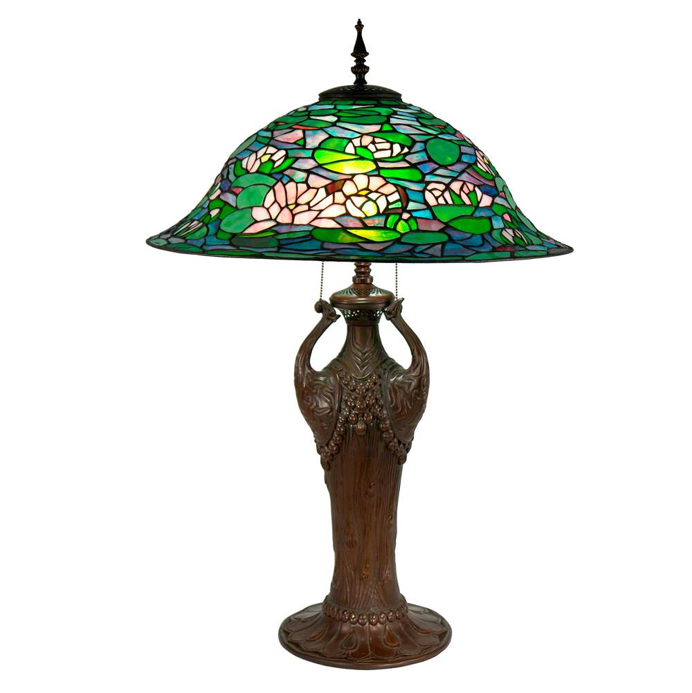Dale Tiffany Ren Tiffany Bronze Table Lamp