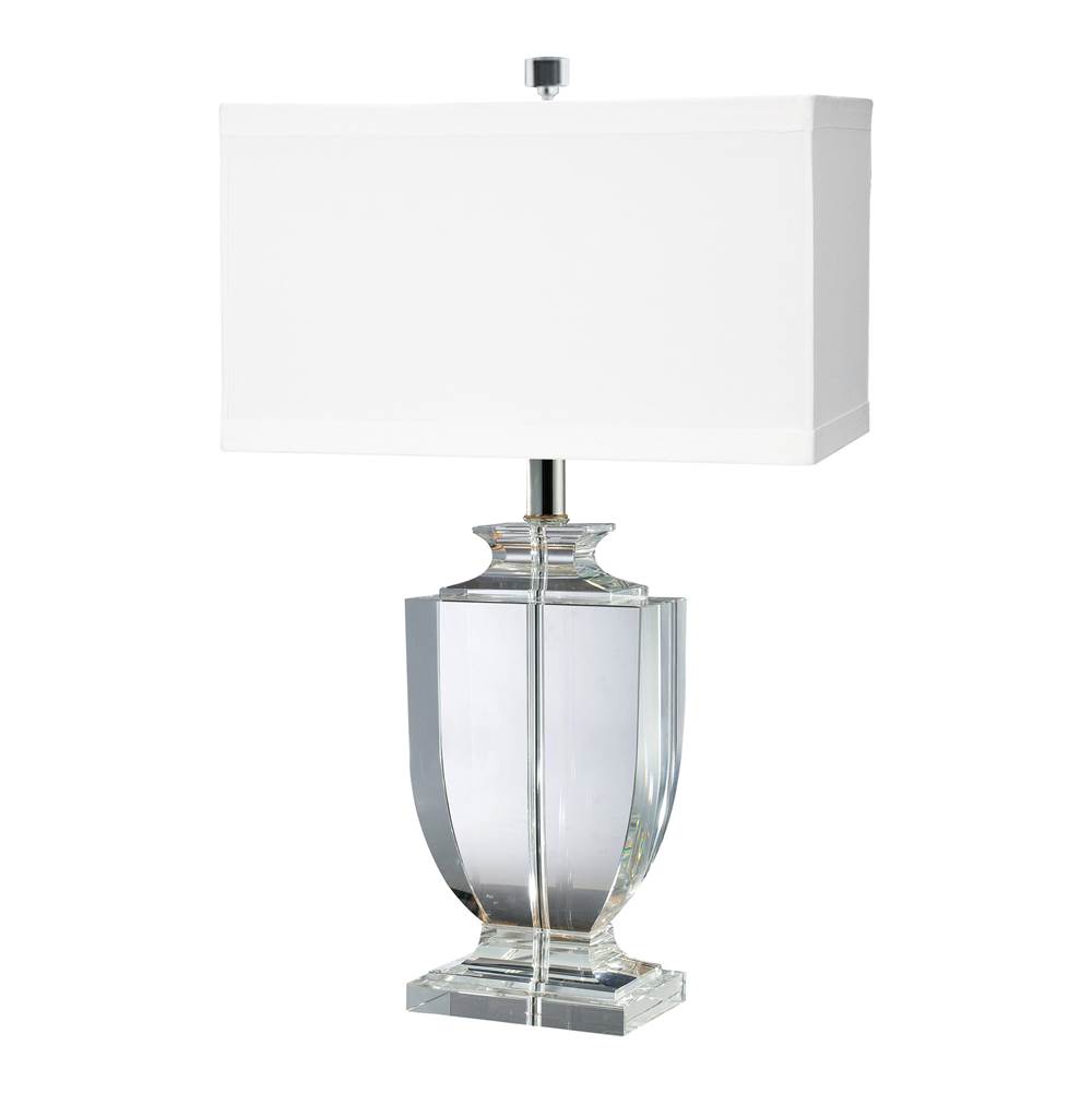 Elk Home Crystal 27'' High 1-Light Table Lamp - Clear