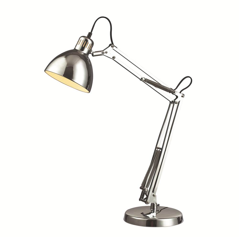 Elk Home Ingelside 26'' High 1-Light Desk Lamp - Chrome