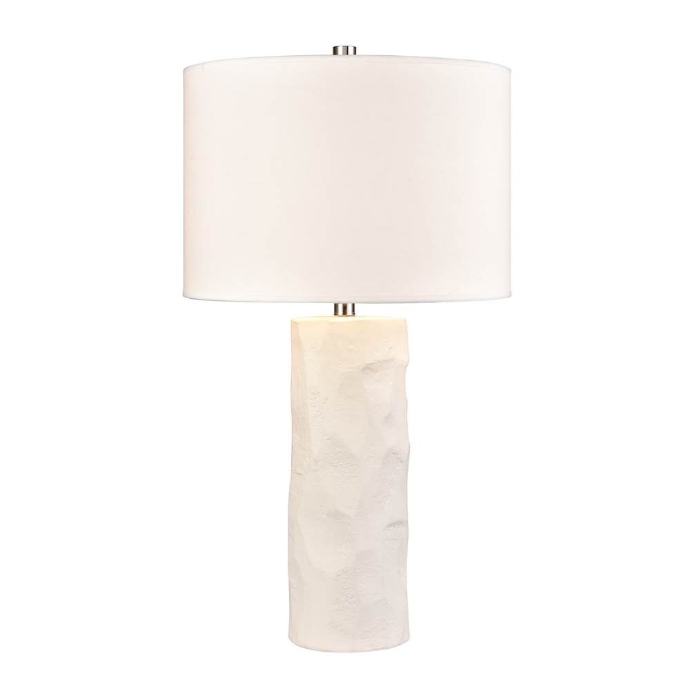 Elk Home Lore 29'' High 1-Light Table Lamp - Plaster White - Includes LED Bulb