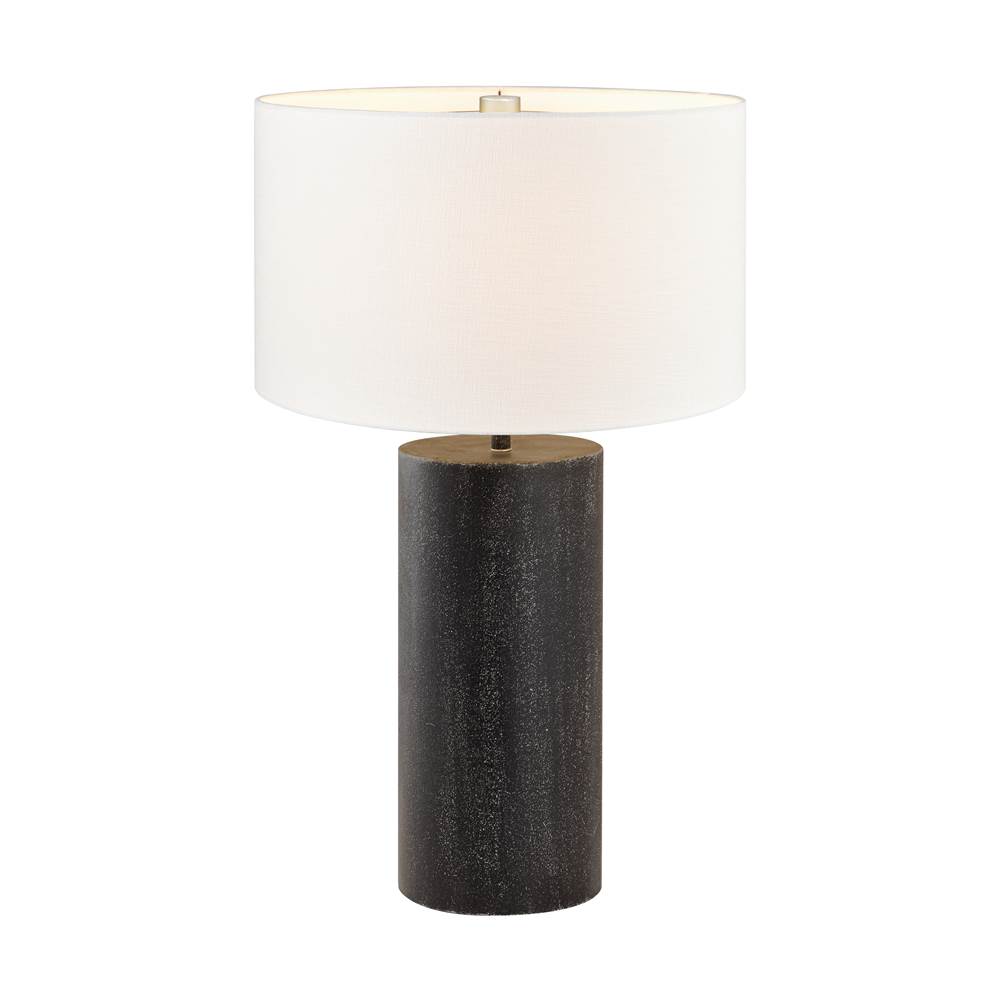 Elk Home Daher 26'' High 1-Light Table Lamp - Black - Includes LED Bulb