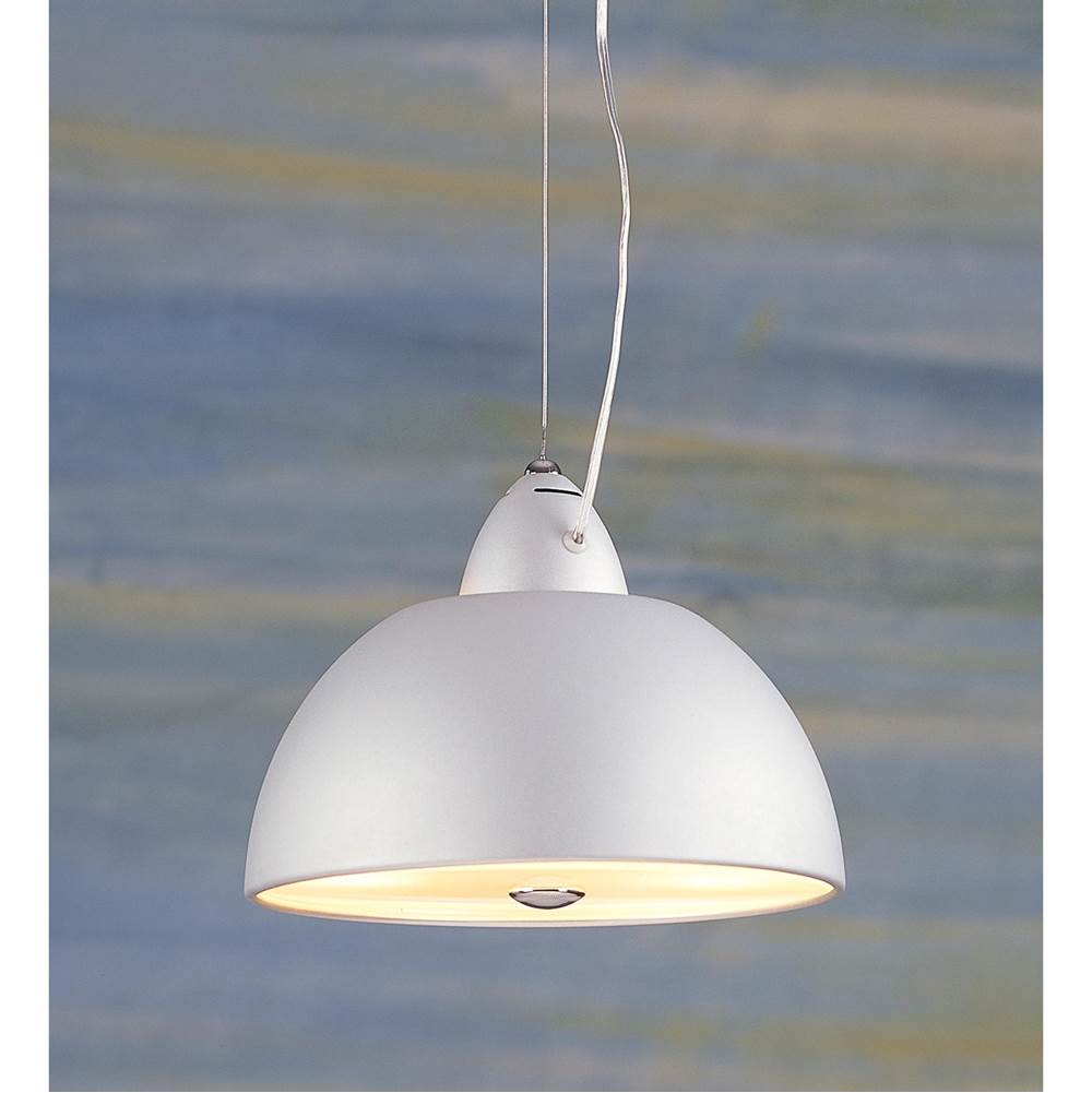 Elk Lighting Satin Nickel Pendant With Polished Accents