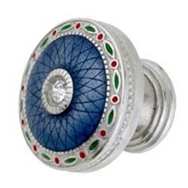 Emenee Faberge Round Parasol Handle Knob, Royal Silver