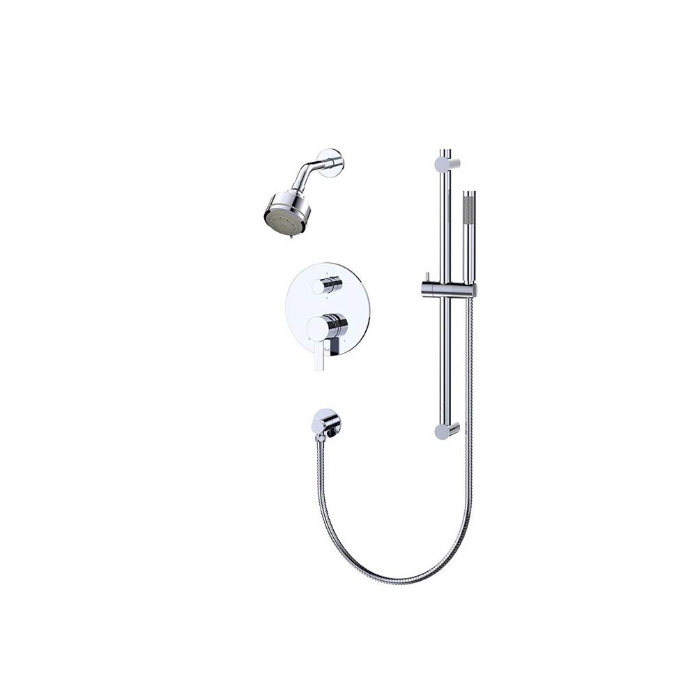 Fluid Citi Shower w/ Handheld and Slide Bar Trim Kit