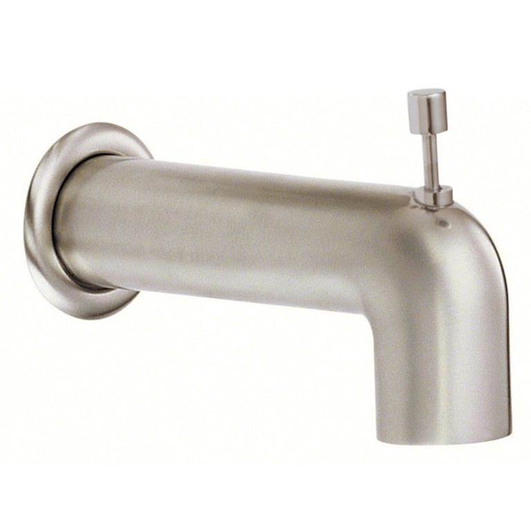 Gerber Plumbing Parma Wall Mount Tub Spout with Diverter Brushed Nickel