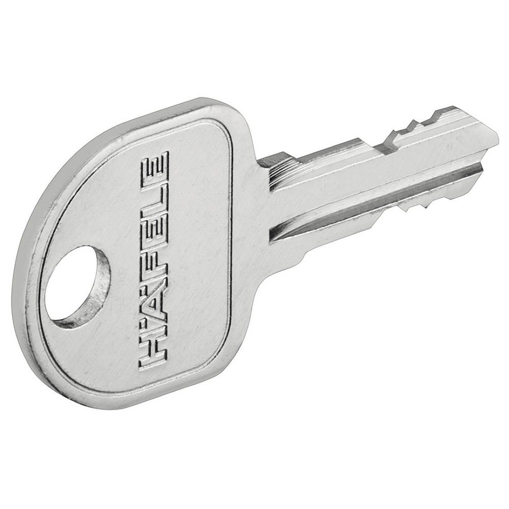 Hafele Repl Keys F/Fh-Series Lock - Key Plan