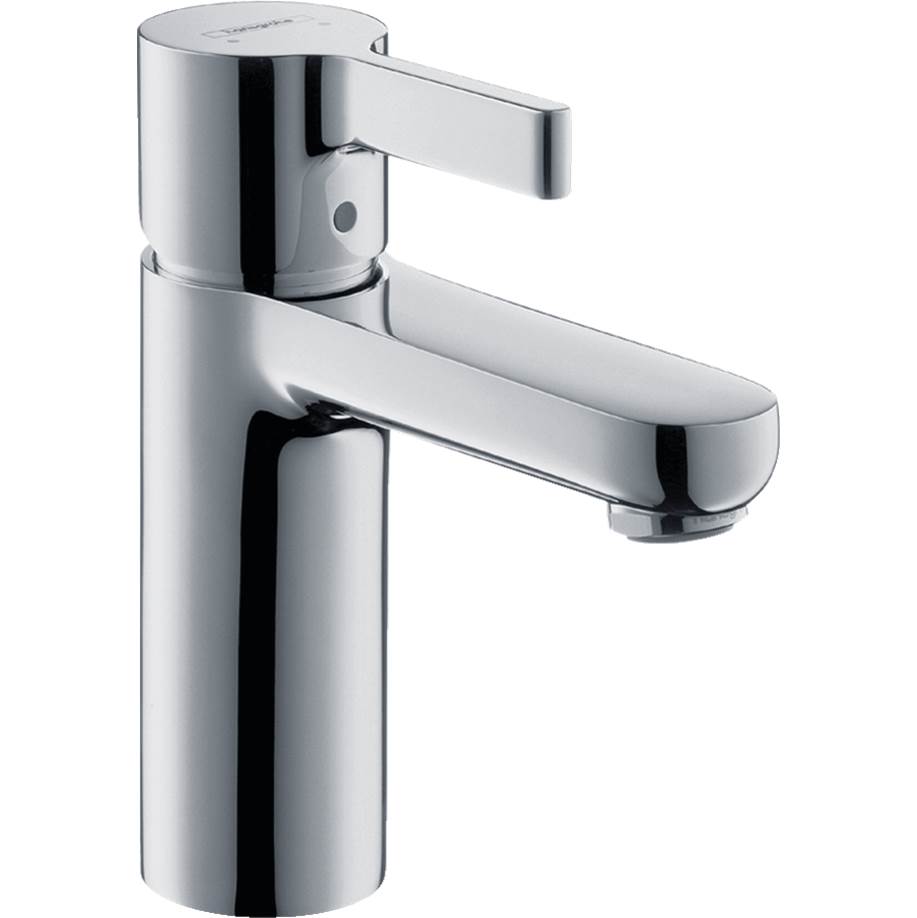 Hansgrohe Metris S Single-Hole Faucet 100 with Pop-Up Drain, 0.5 GPM in Chrome