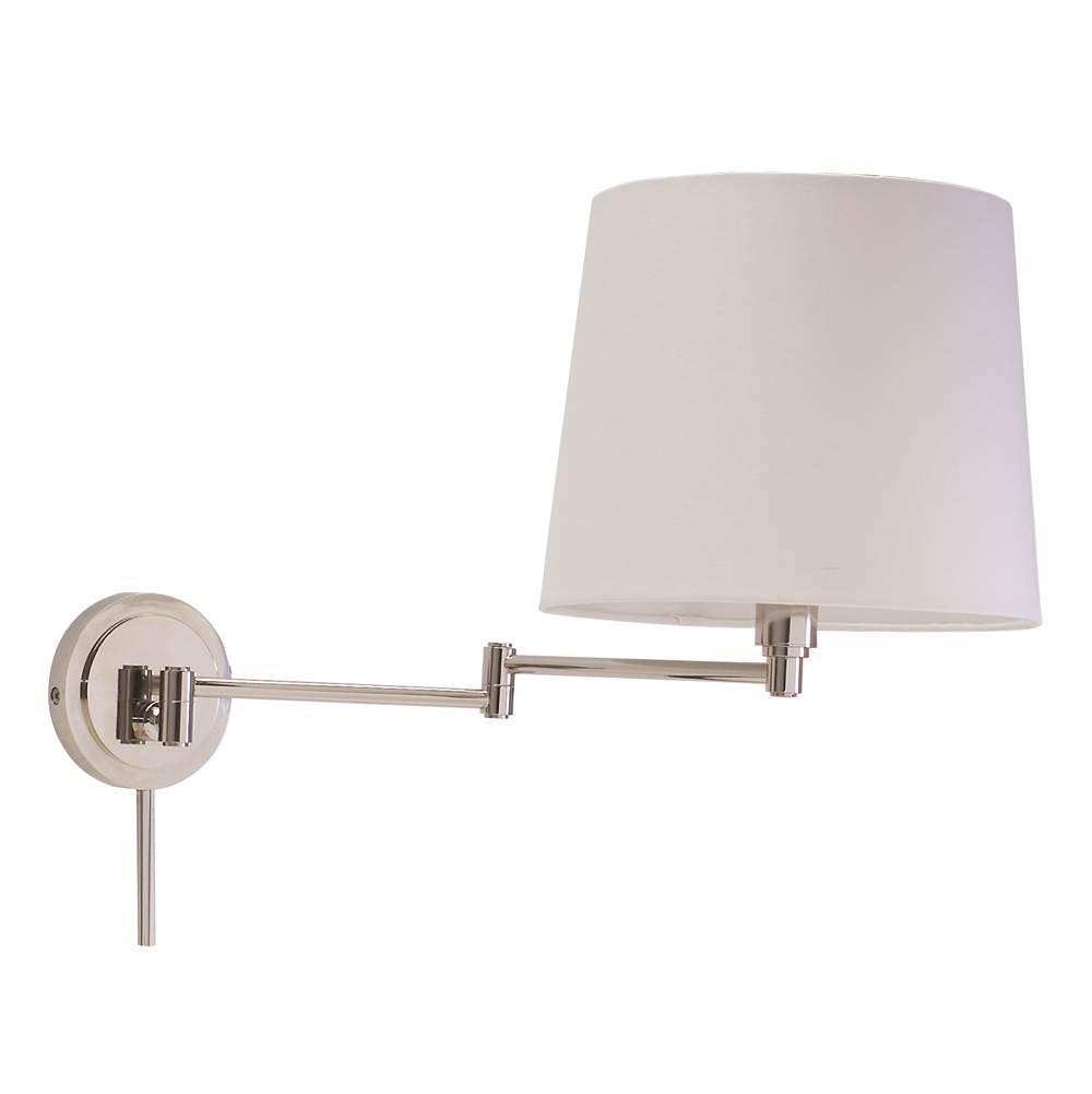 House Of Troy Townhouse Wall Swing Lamp in Polished Nickel