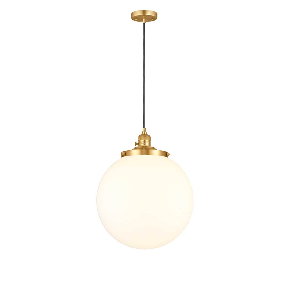 Innovations Beacon 1 Light 14 inch Mini Pendant With Switch