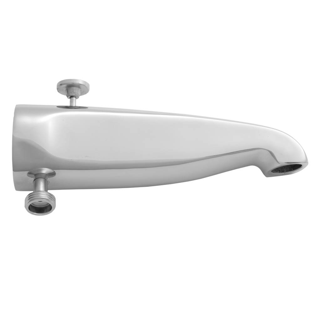 Jaclo 8 1/2'' Reach Brass Diverter Tub Spout with Handshower Outlet