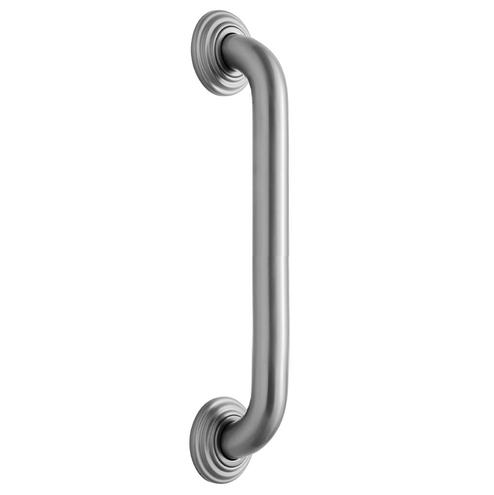 Jaclo 42'' Deluxe Grab Bar with Traditional Round Flange