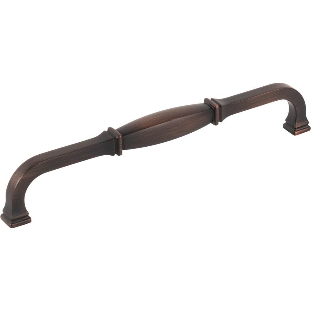 Jeffrey Alexander 192 mm Center-to-Center Brushed Oil Rubbed Bronze Audrey Cabinet Pull