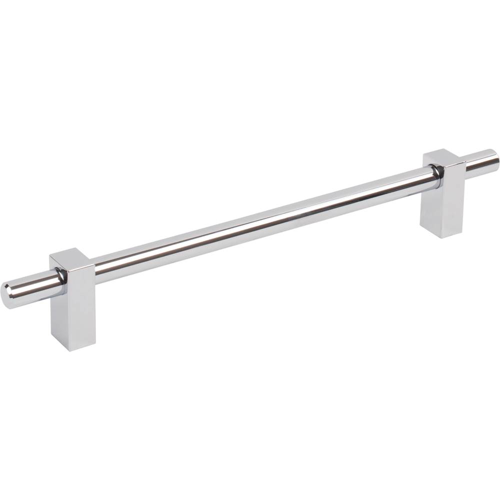 Jeffrey Alexander 192 mm Center-to-Center Polished Chrome Larkin Cabinet Bar Pull