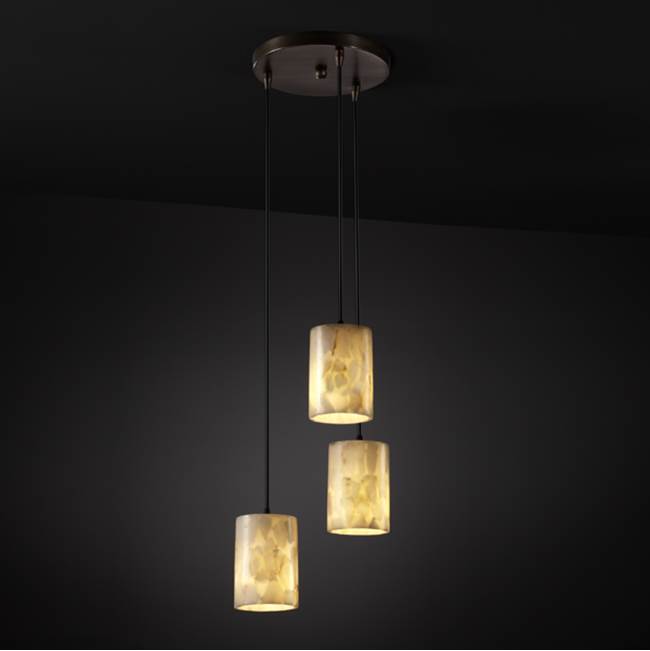 Justice Design Mini 3-Light LED Cluster Pendant