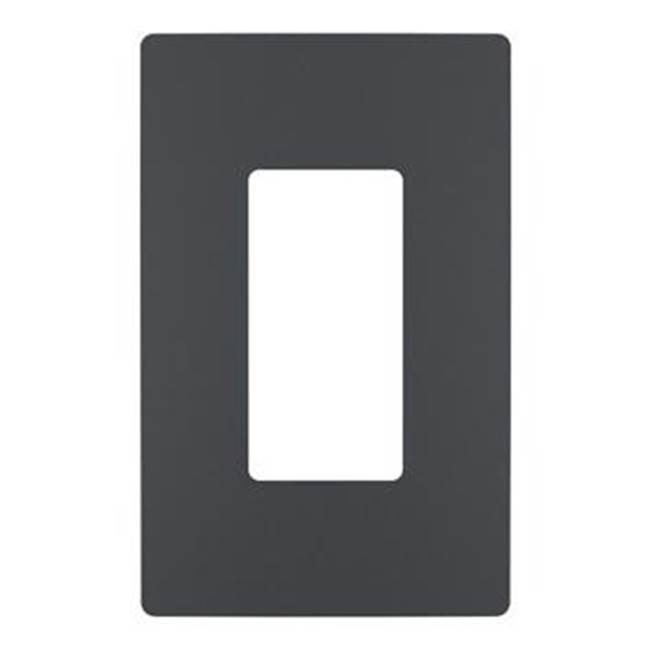 Legrand radiant One-Gang Screwless Wall Plate, Graphite