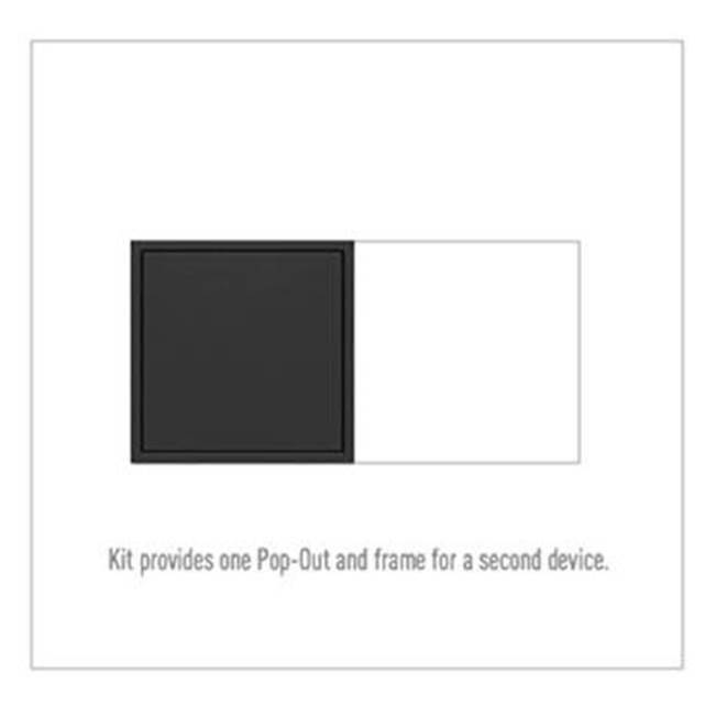 Legrand Pop-Out Outlet, 2-Gang