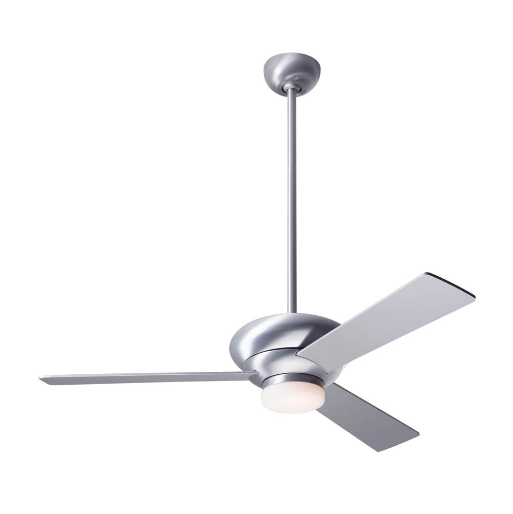 Modern Fan Company Altus Fan; Brushed Aluminum Finish; 42'' Aluminum Blades; 17W LED; Fan Speed and Light Control (3-wire)