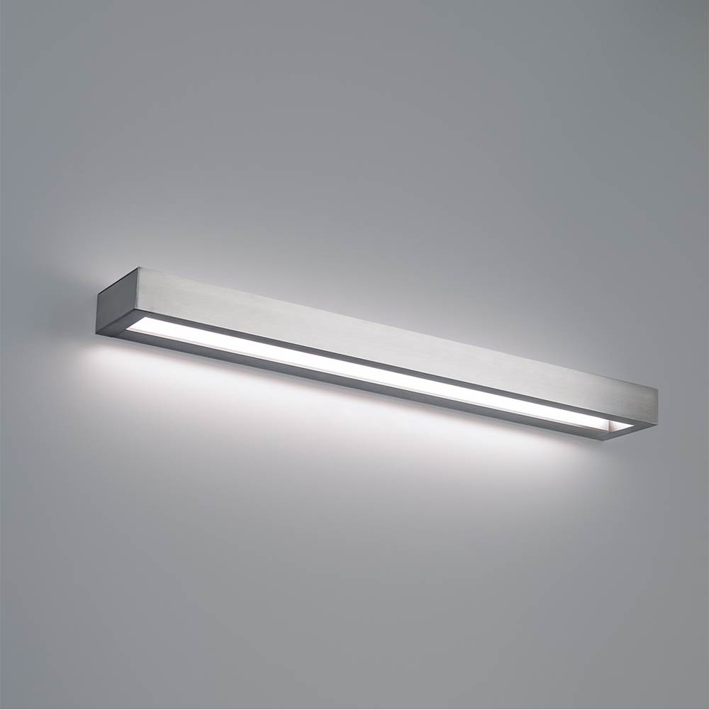 Modern Forms Open Bar 37'' LED Bath and Vanity Light 3000K in Brushed Nickel