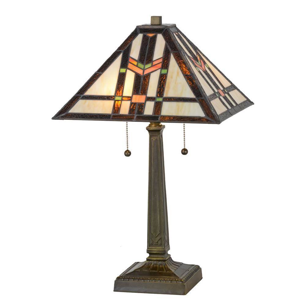 Meyda Tiffany 23.5''H Prairie Wheat Table Lamp