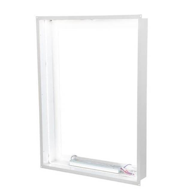Meyda Tiffany 23'' Wide X 31'' High White LED Backlit Window Box