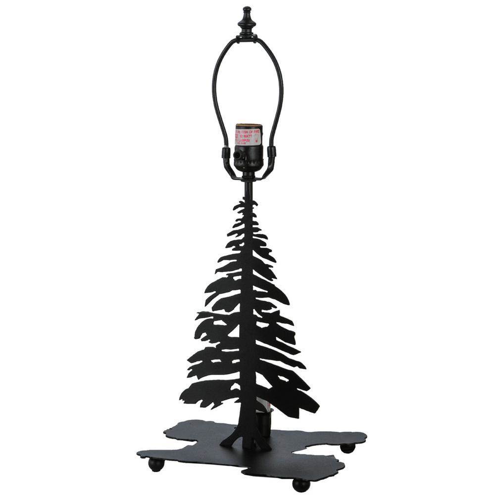 Meyda Tiffany 14''H Tall Pines W/Lighted Base Table Base