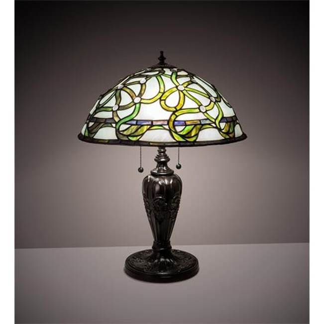 Meyda Tiffany 23'' High Mediterranean Table Lamp