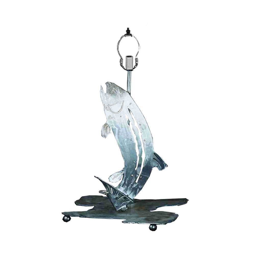 Meyda Tiffany 13.5''H Leaping Trout Base