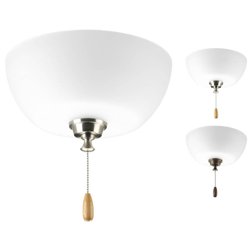 Progress Lighting AirPro Collection Two-Light Ceiling Fan Light