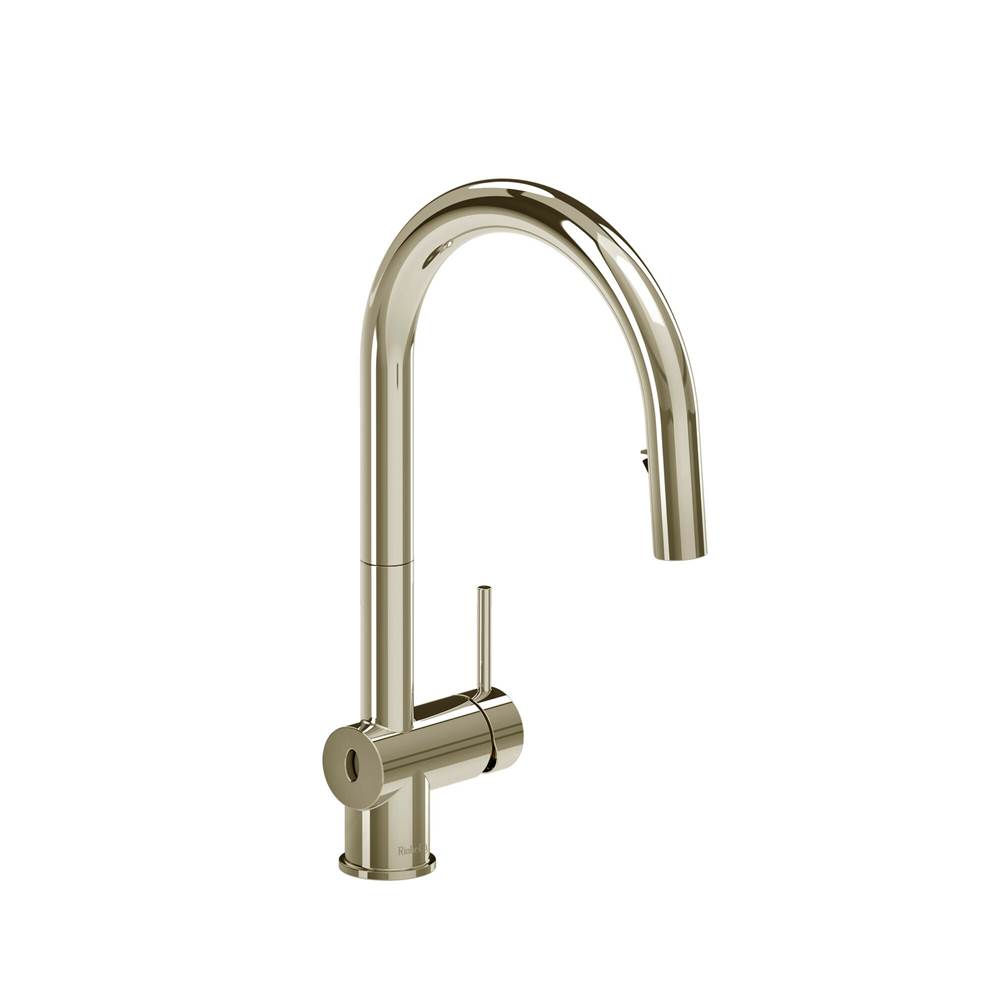 Riobel Azure™ Pull-Down Touchless Kitchen Faucet With C-Spout