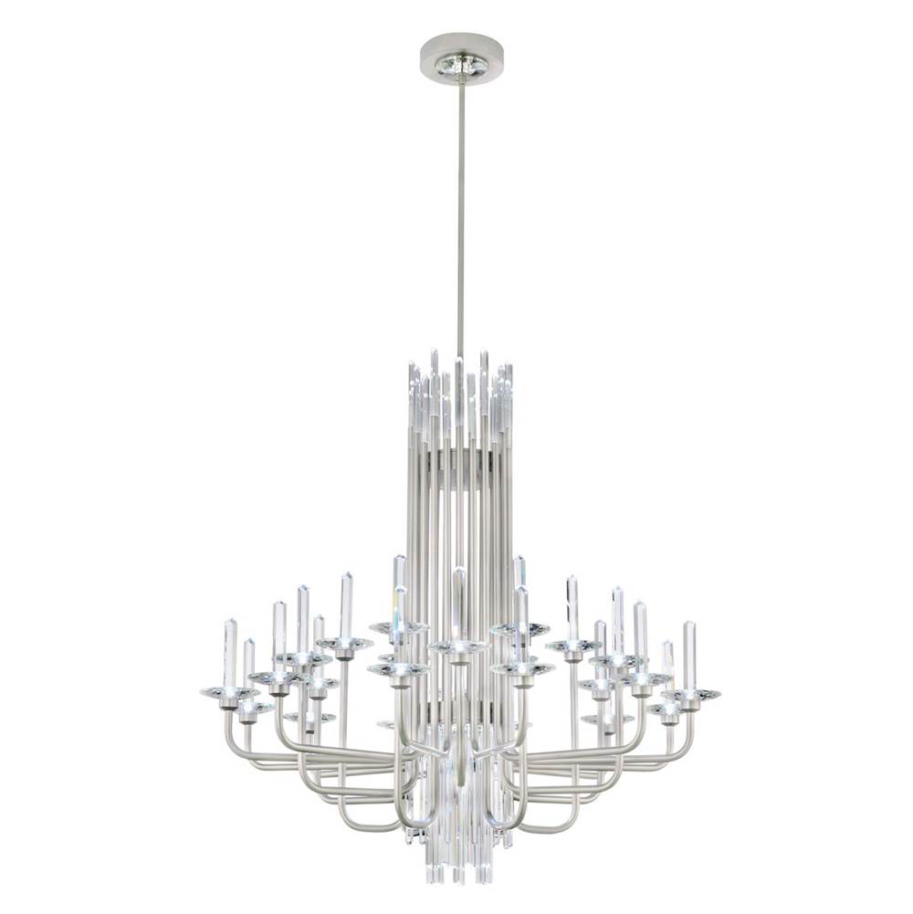 Schonbek Calliope 24 Light 120-277V Chandelier in Soft Gold with Clear Optic Crystal
