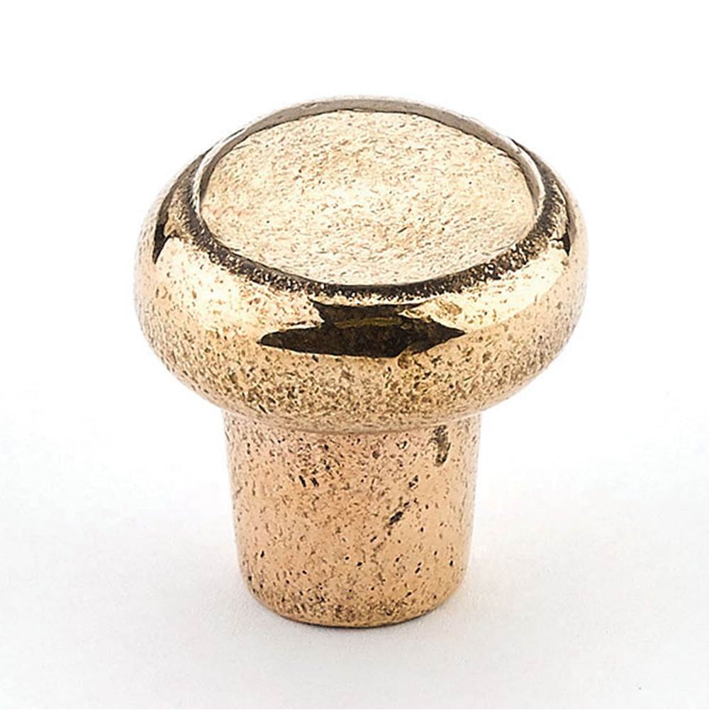 Schaub And Company Knob, Round, Natural Bronze, 1-3/8'' dia