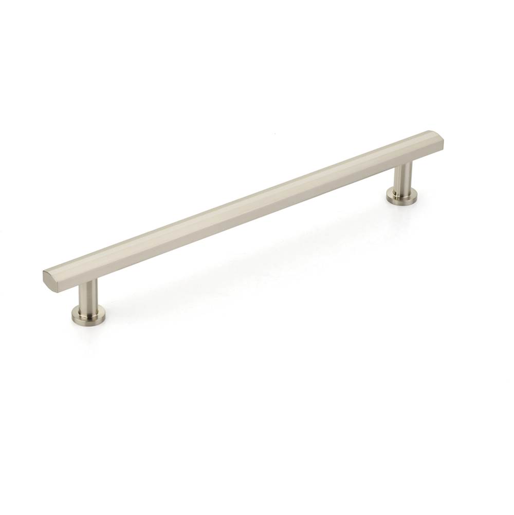 Schaub And Company Concealed Surface, Appliance Pull, Brushed Nickel, 12'' cc