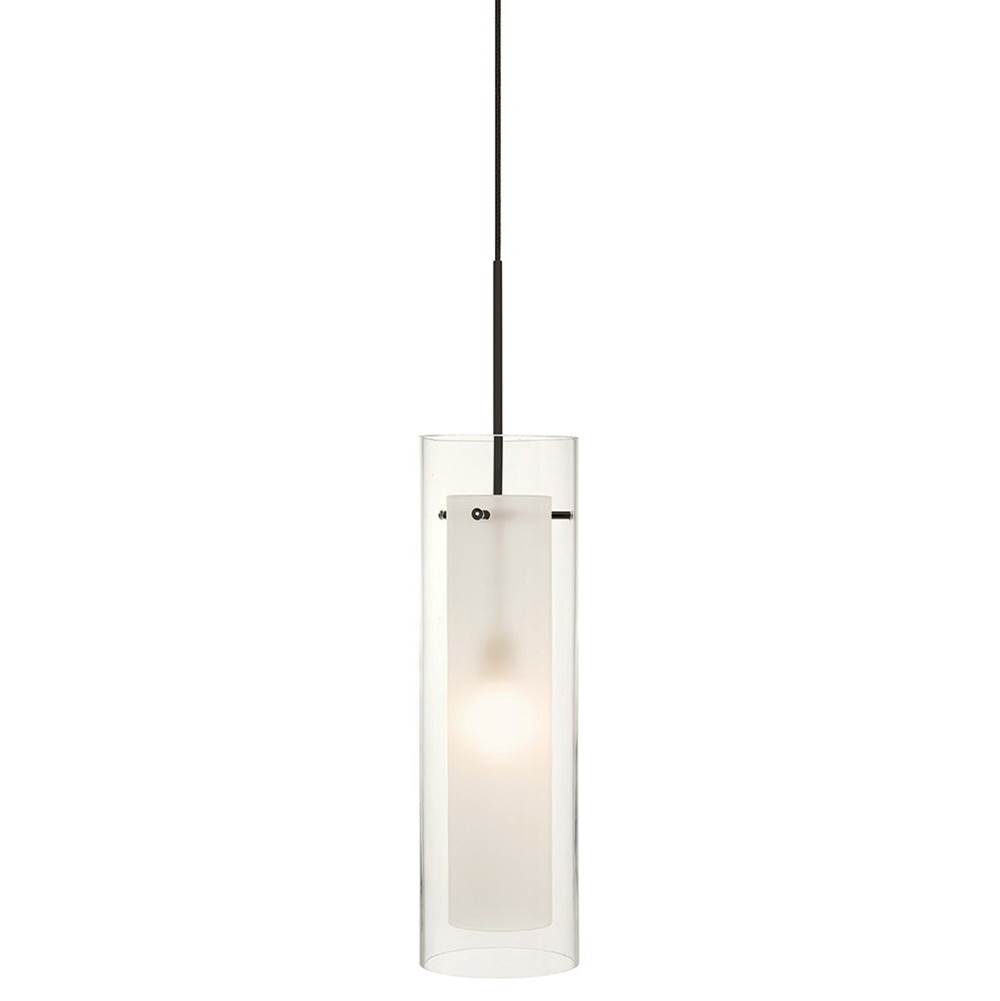Stone Lighting Pendant, Kitchen Doppio, Clear Frosted, Bronze, G4, LED, 3 W, 220 Lumens, for Cable Adapter