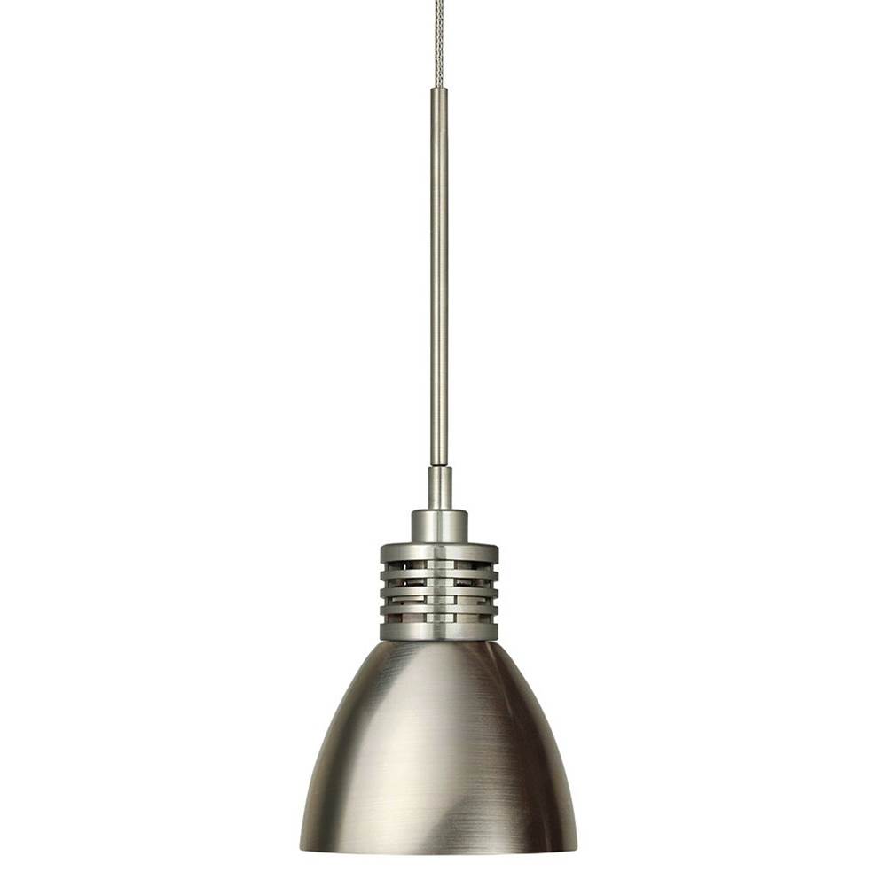 Stone Lighting Pendant, Duomo Action, Satin Nickel, MR16, LED, 4 W, for Cable Adapter