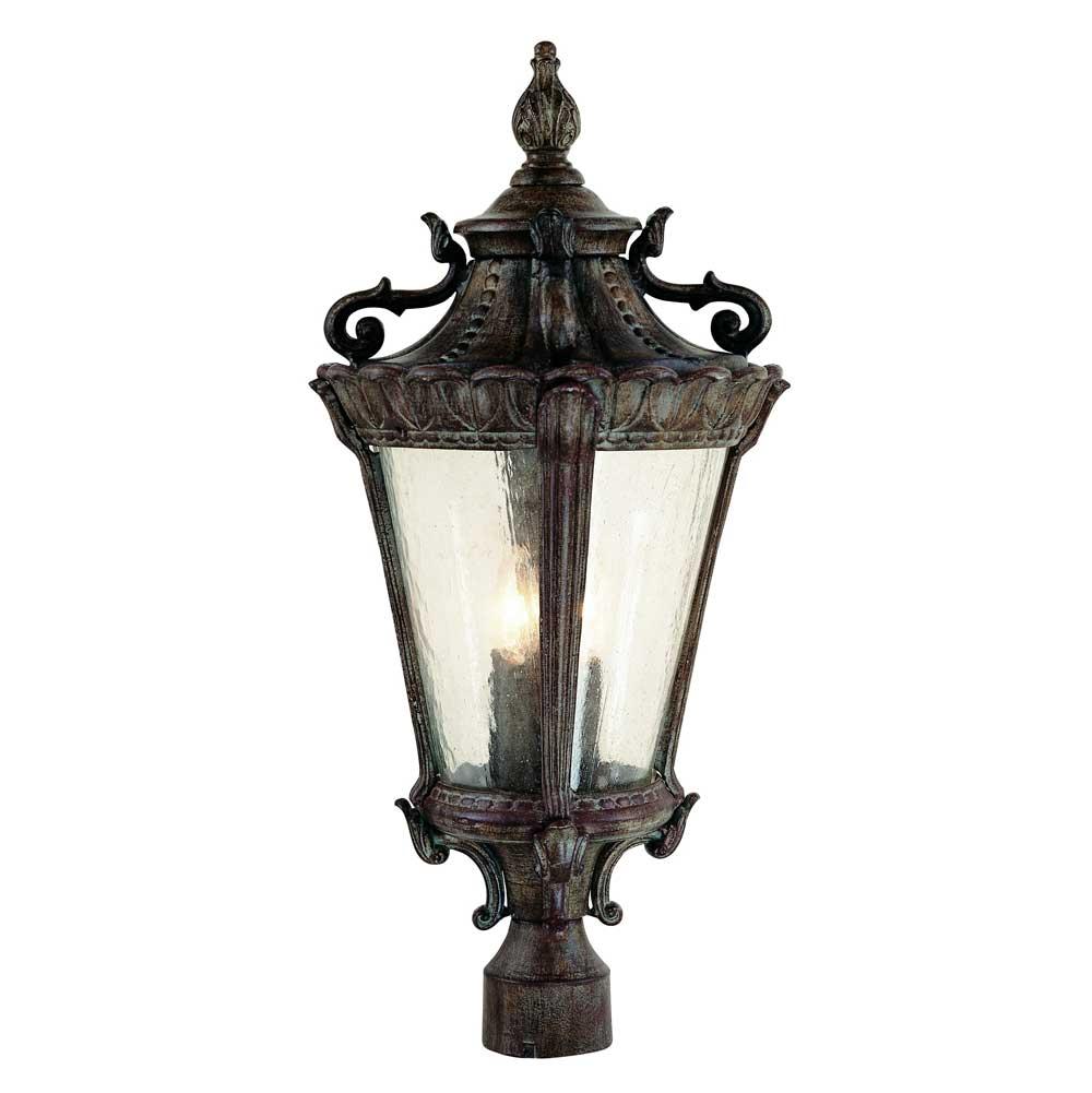 Trans Globe Lighting Heritage 25.5'' Postmount Lantern