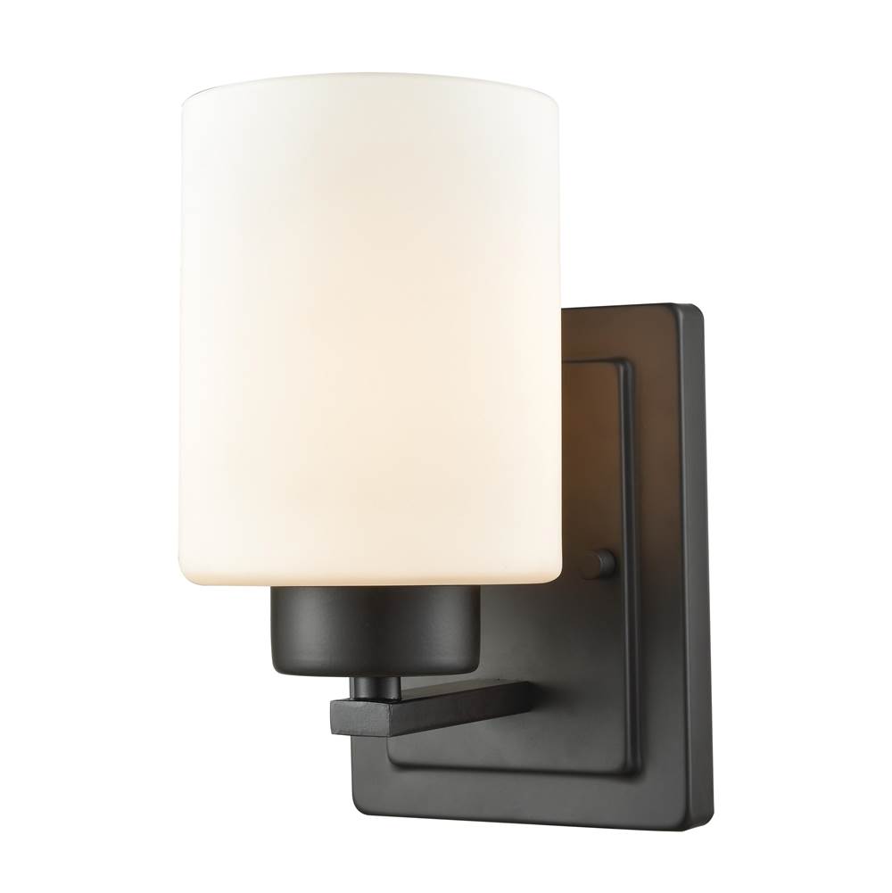Thomas Lighting Summit Place 9'' High 1-Light Sconce - Oil Rubbed Bronze