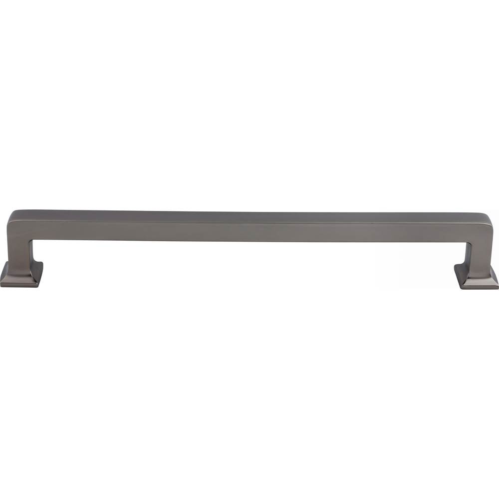 Top Knobs Ascendra Appliance Pull 18 Inch (c-c) Ash Gray