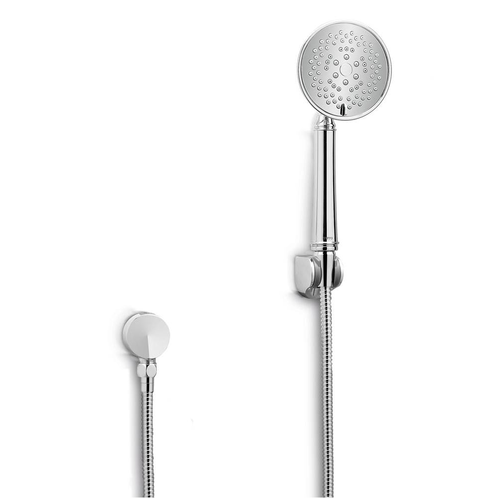 TOTO Toto® Traditional Collection Series A Five Spray Modes 4.5 Inch 2.5 Gpm Handshower, Polished Chrome