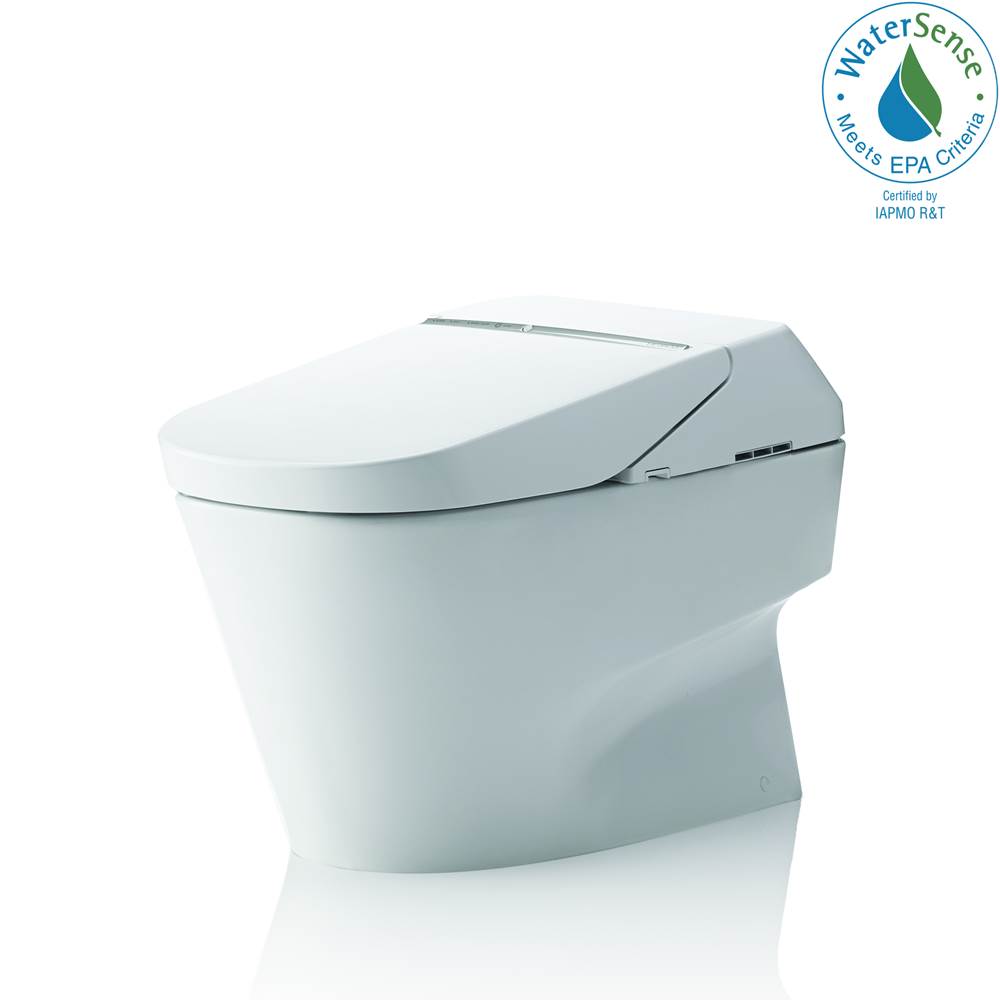 TOTO Toto® Neorest® 700H Dual Flush 1.0 Or 0.8 Gpf Ada Height Toilet With Integrated Bidet Seat And Ewater+®, Cotton White