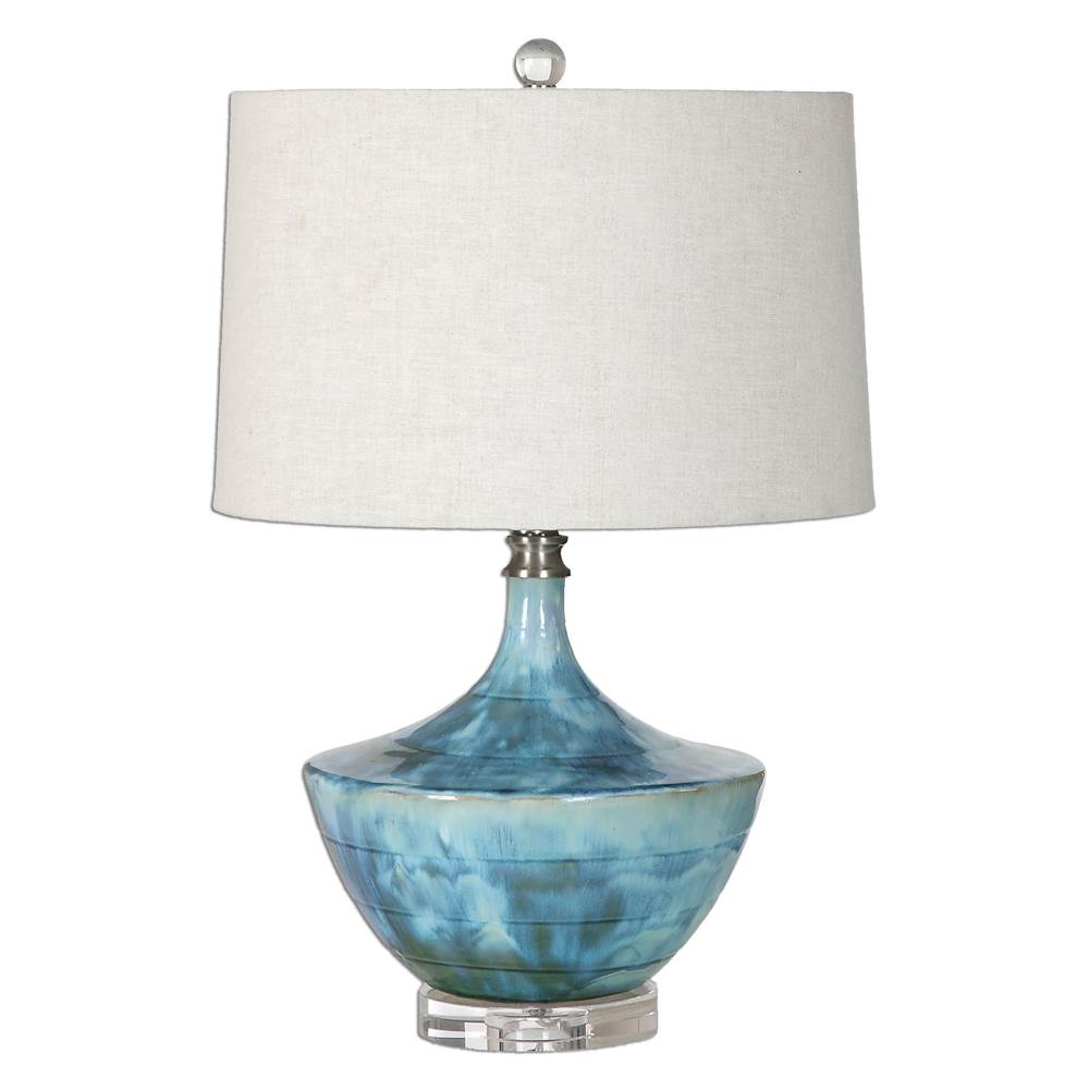 Uttermost Uttermost Chasida Blue Ceramic Lamp